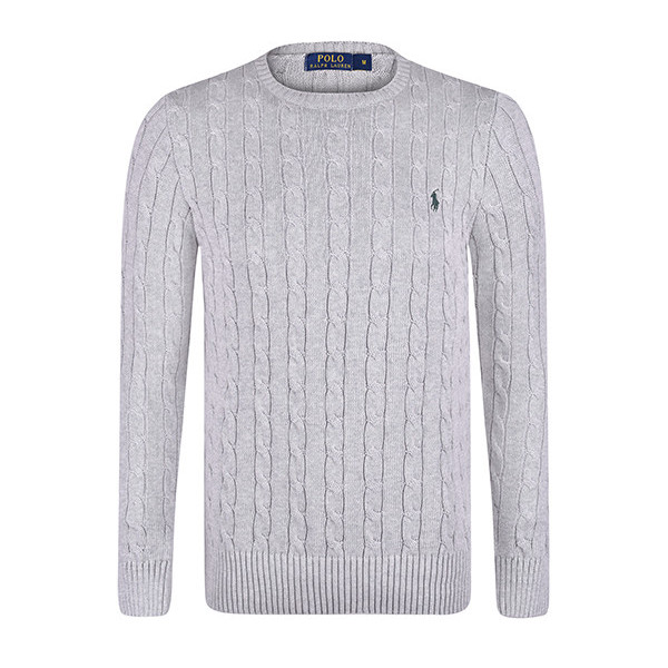 Pull Ralph Lauren - Torsadé Gris