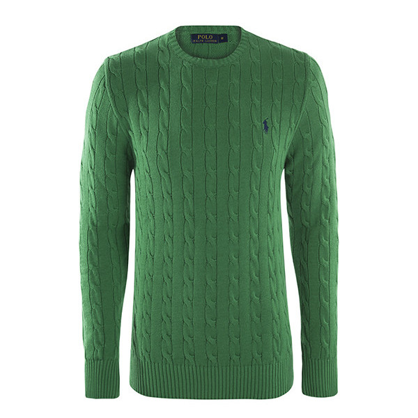 Pull Ralph Lauren - Torsadé Vert