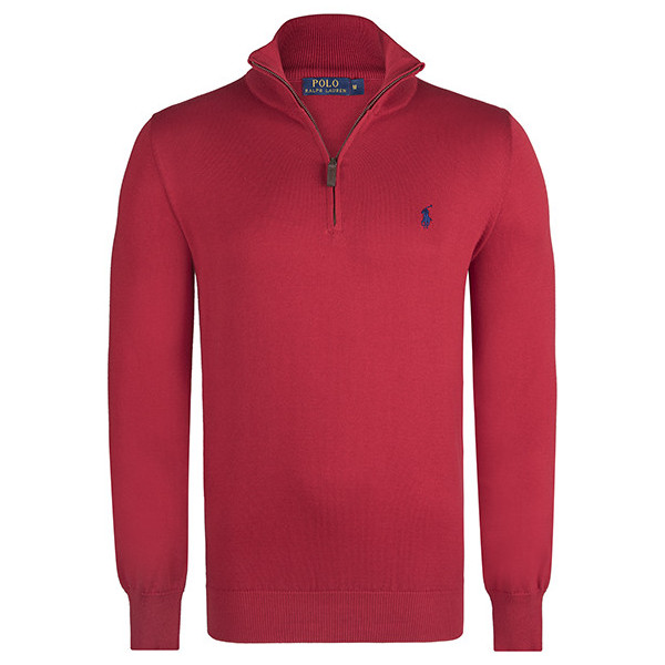 Pull Ralph Lauren - Zip Rouge