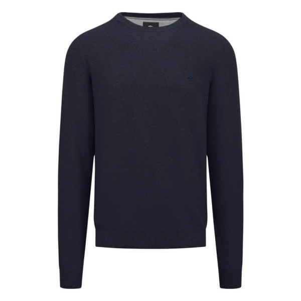 Pull col rond - Marine