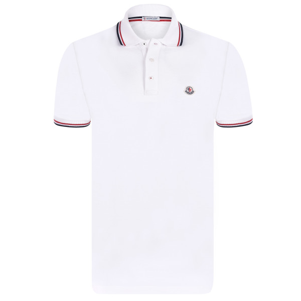 Polo Moncler - Blanc