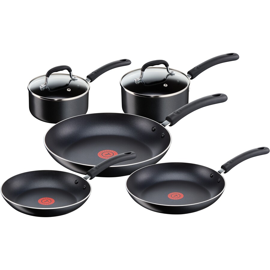 TEFAL Set de 3 poêles et 2 casseroles Ingenio