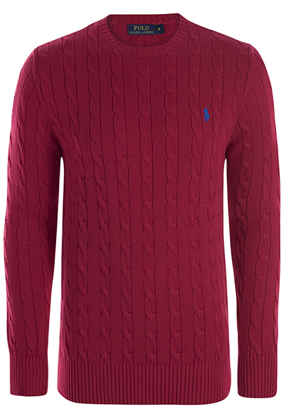 Pull RL - Torsadé Rouge