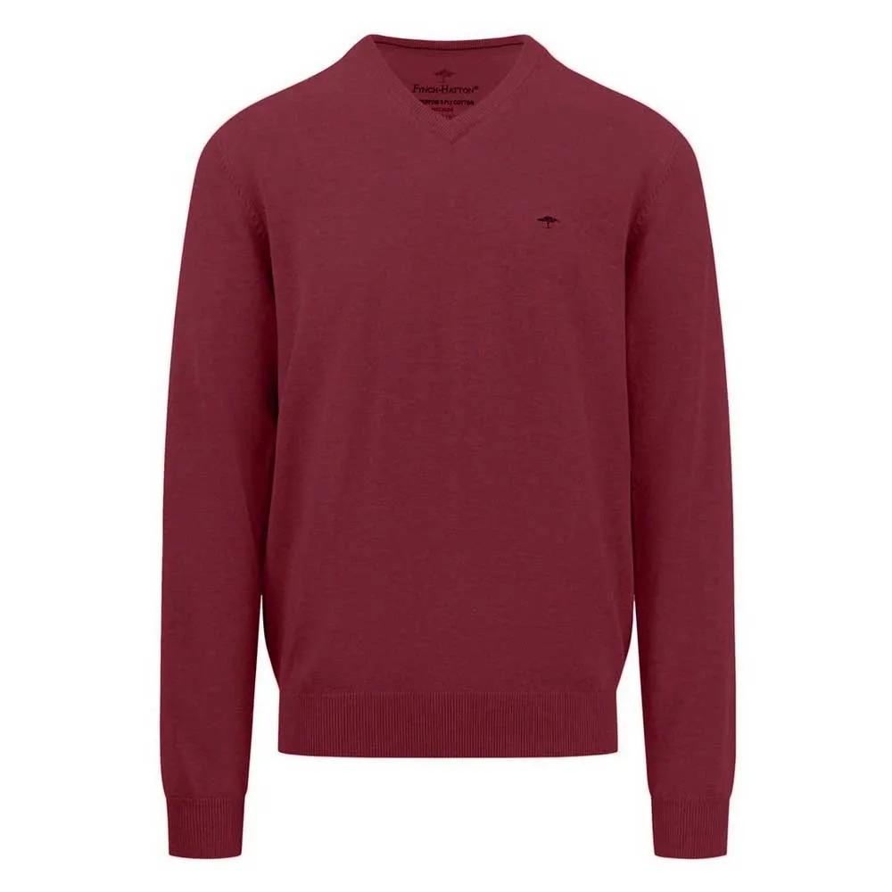 Pull V - Rubis rouge