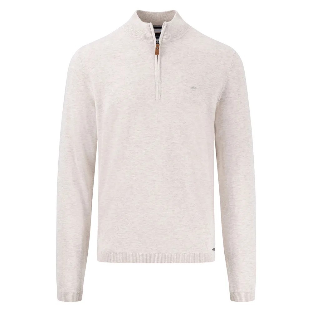 Pull demi Zip - Off White