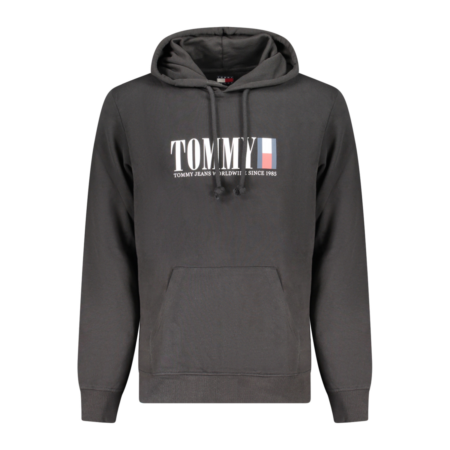 Sweat capuche noir Tommy Hilfiger