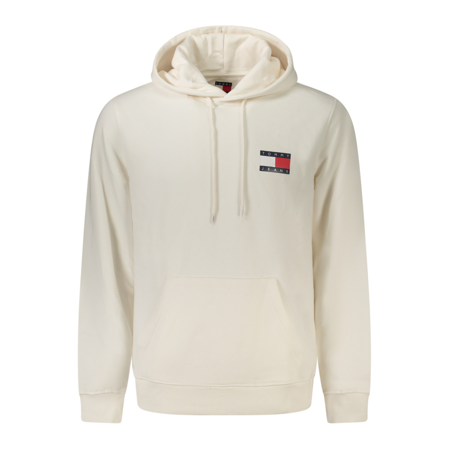 Sweat capuche blanc cassé Tommy Hilfiger