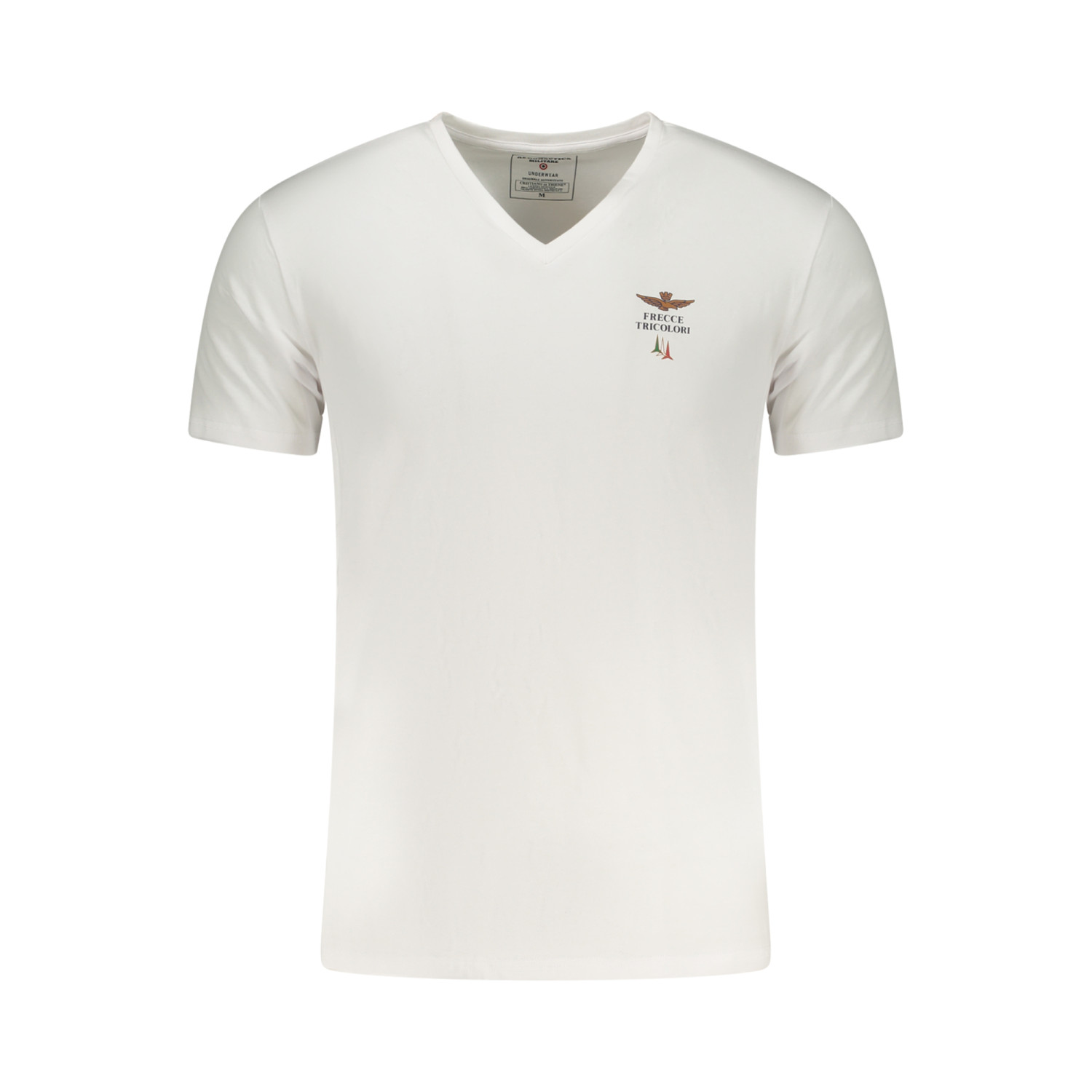T-shirt Aeronautica V - Blanc